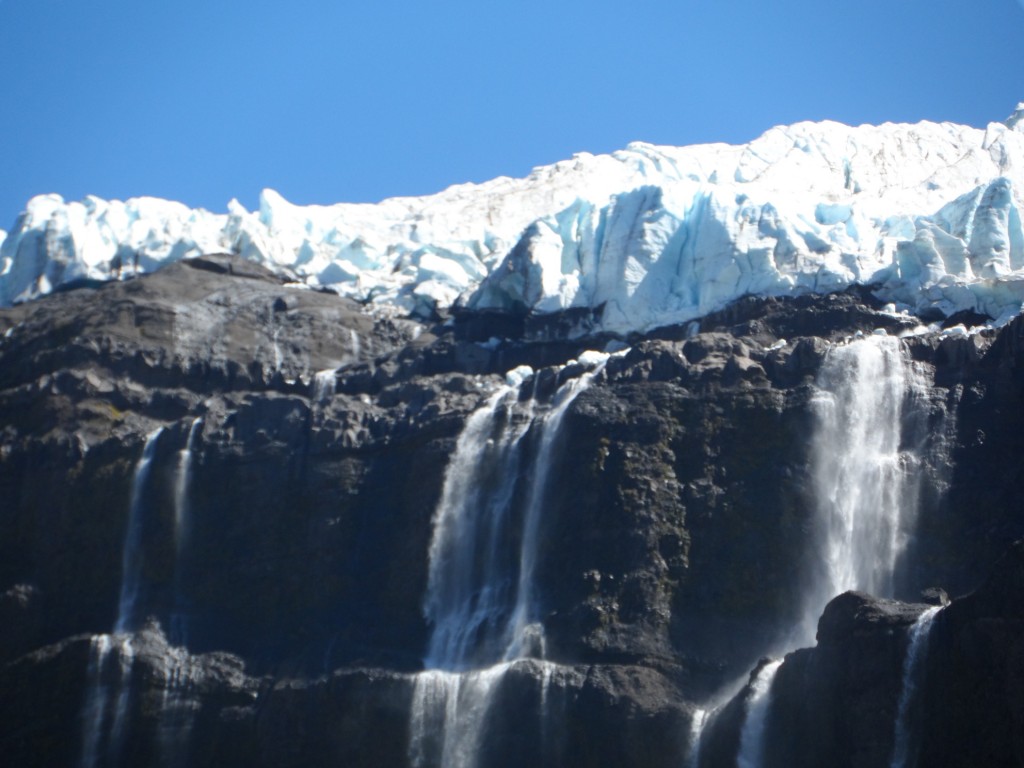 Glaciar Castaño Overo en Tronador